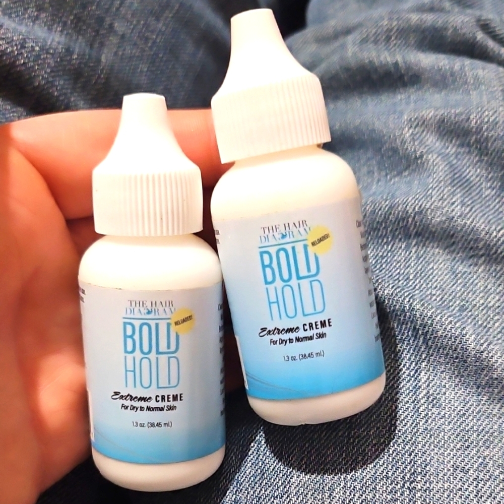 2 Bold Hold Extreme Creme Lace Wig Glue!! NEW!!